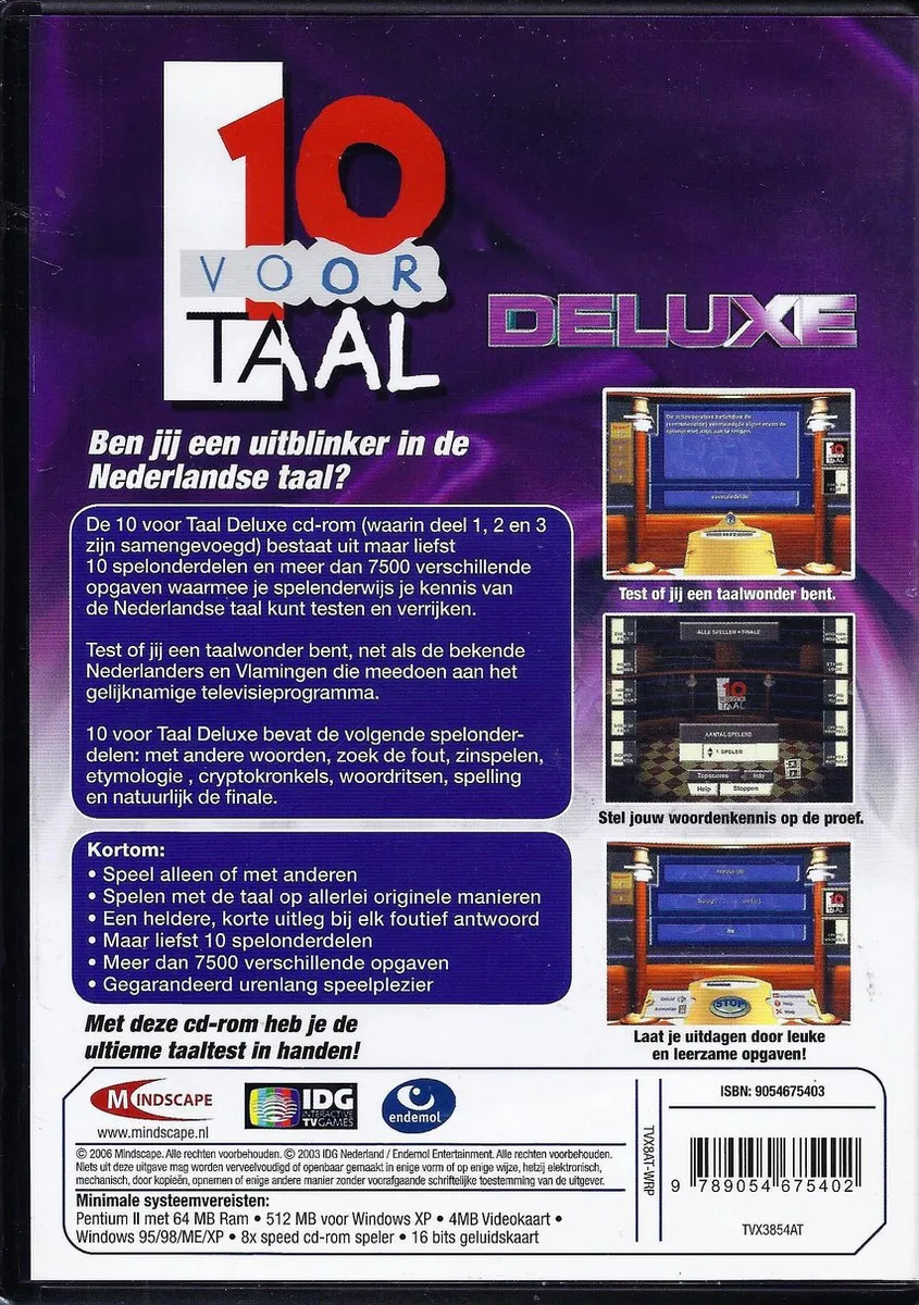 Mindscape 10 Voor Taal Deluxe