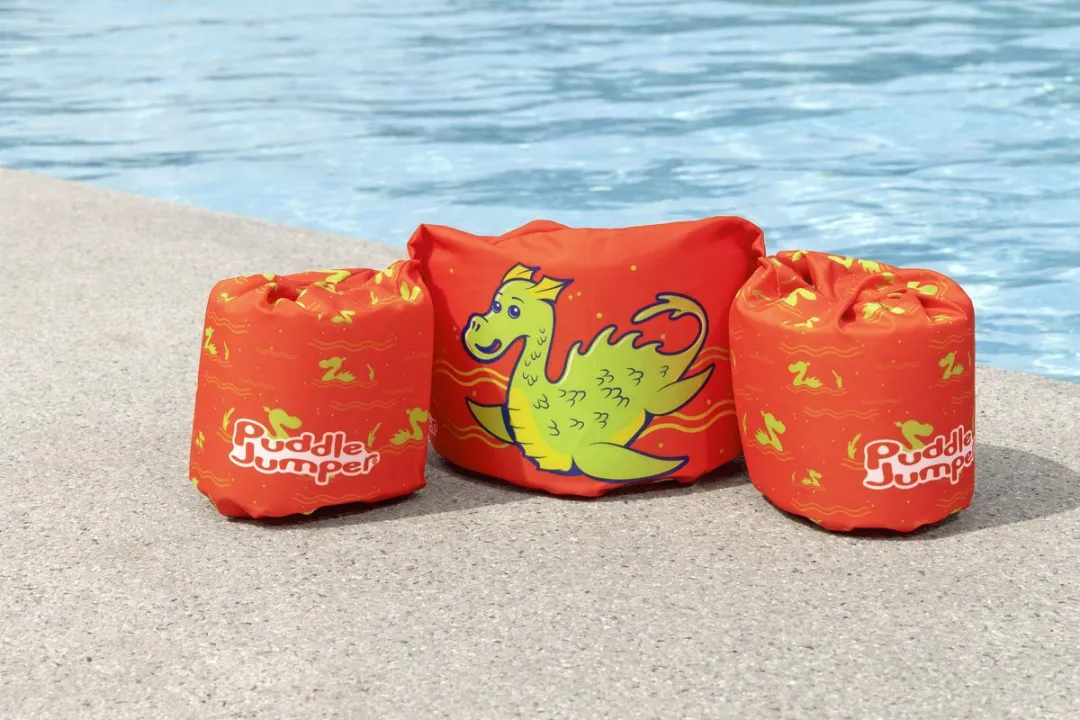 Bestway Puddle Jumper Zeemonster - 15-30 kg - Oranje
