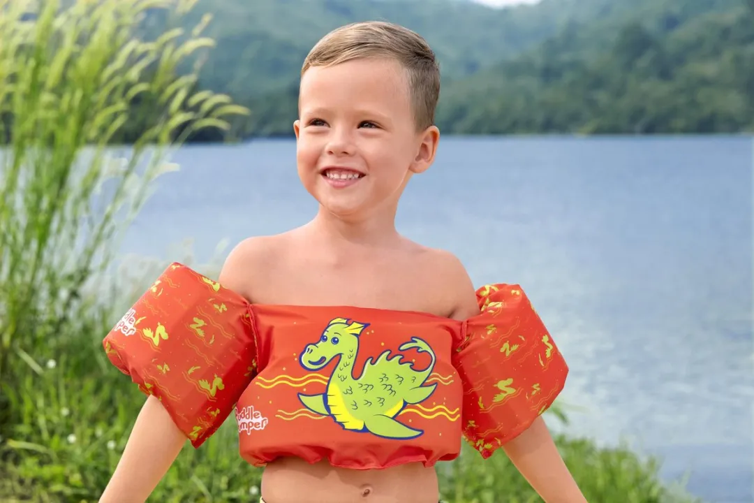 Bestway Puddle Jumper Zeemonster - 15-30 kg - Oranje