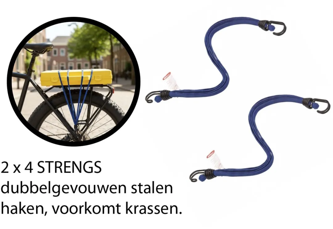 Jumbo Premium Snelbinders Fiets 2x60cm
