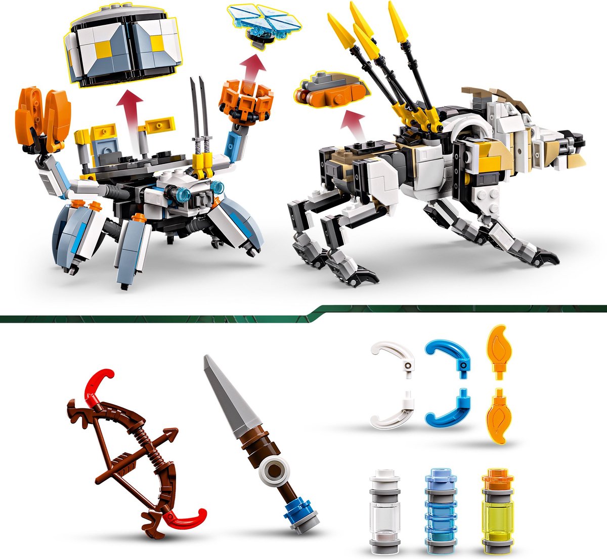 LEGO® Horizon Adventures™ Aloy en Varl vs. Shell-Walker en Sawtooth - 77037