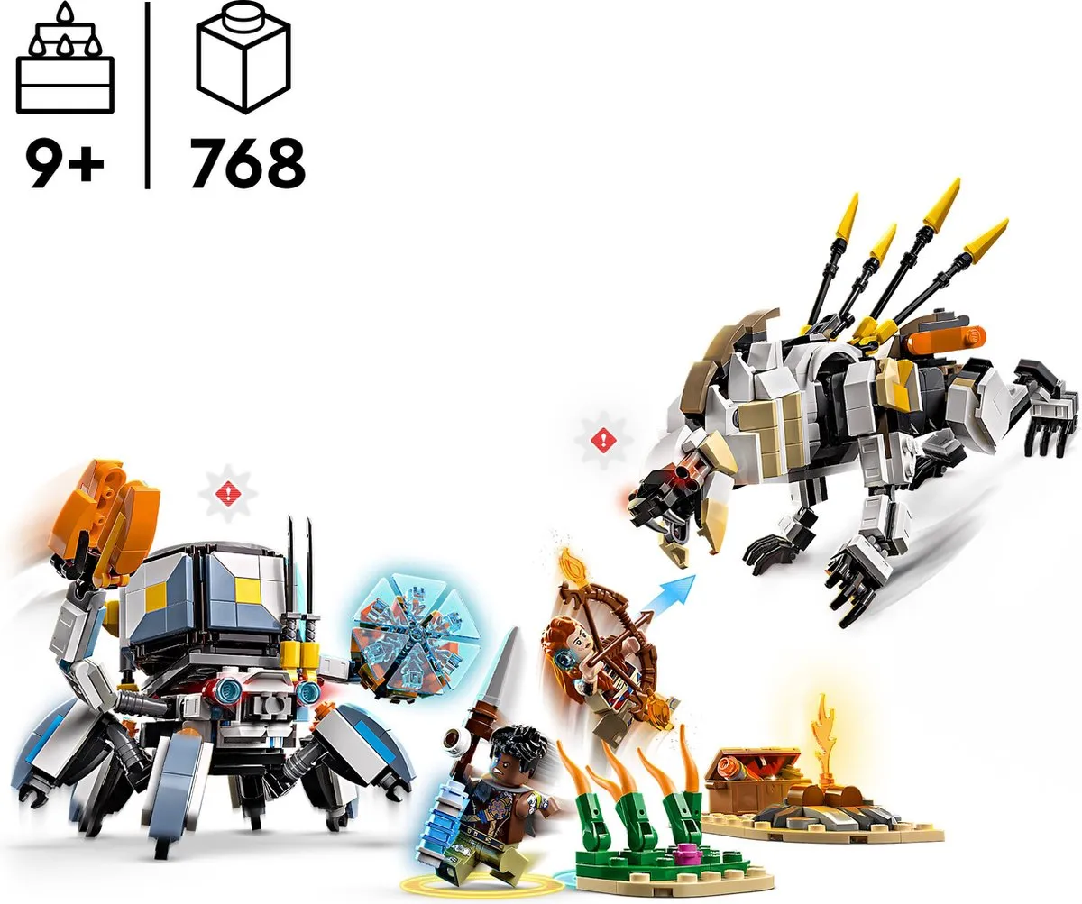 LEGO Horizon Adventures Aloy en Varl vs. Shell-Walker 77037 - 768 Stukken