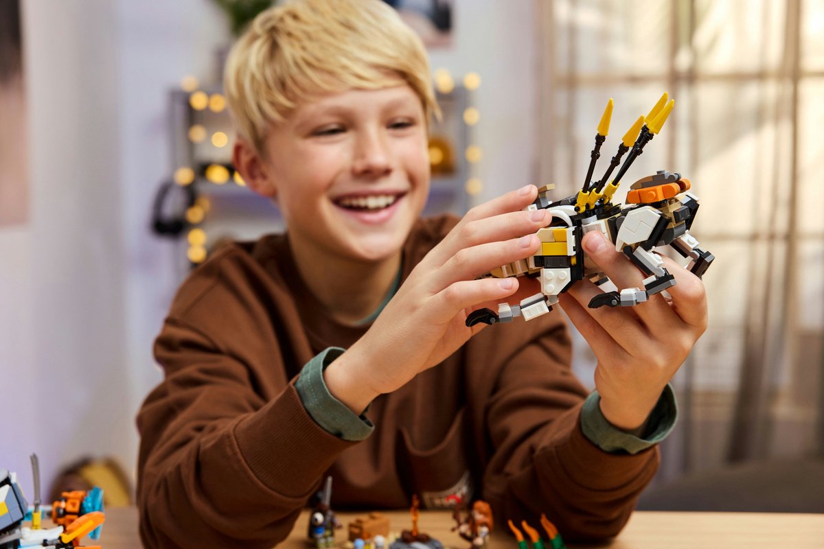 LEGO® Horizon Adventures™ Aloy en Varl vs. Shell-Walker en Sawtooth - 77037