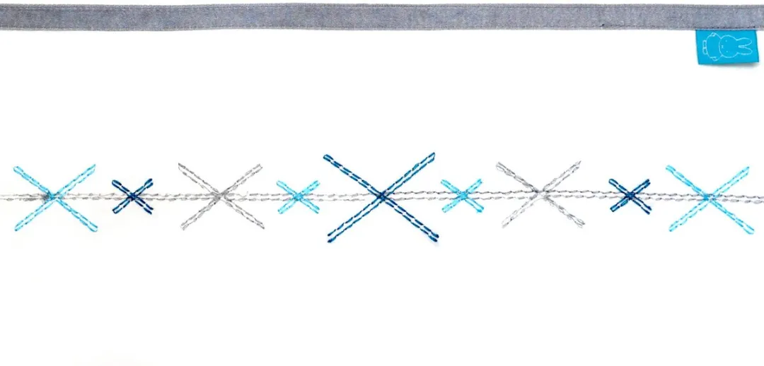 Nijntje Crozz Wieglaken 75x100cm - Jade