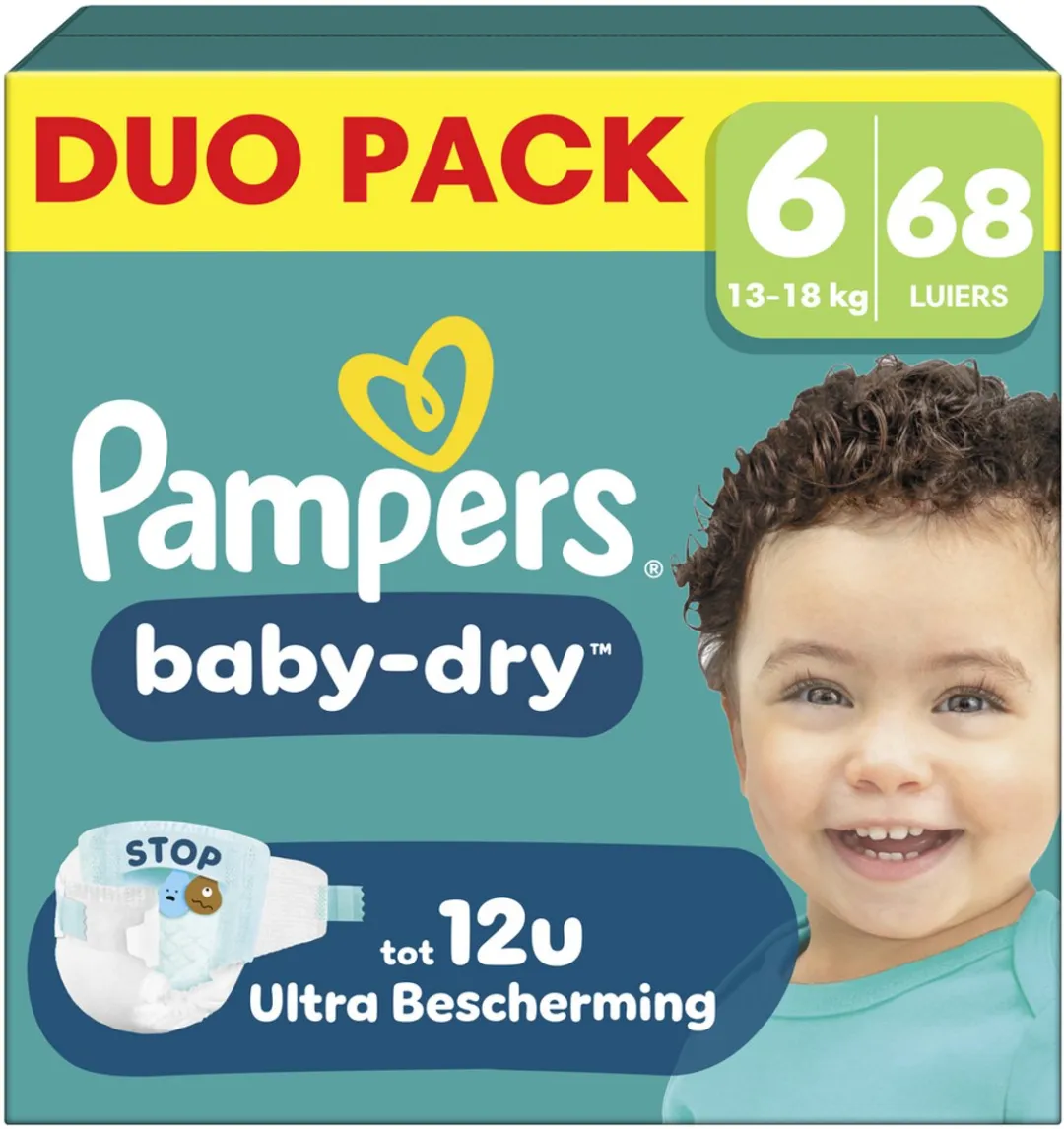 Pampers Baby-Dry Maat 6 Luiers