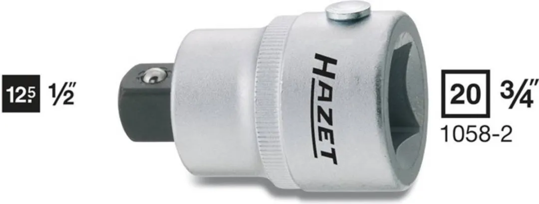 Hazet Verloopdop 3/4" 1/2" - 52,3 mm
