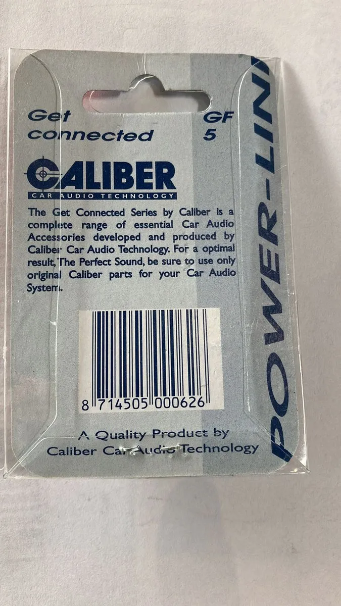 Caliber GF5 Glaszekeringen 5A 10x38mm - 4 Stuks