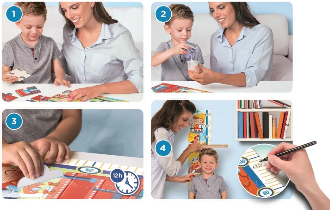Clementoni Legpuzzel Measure Me Brandweer Junior 30 Stuks - Multicolor
