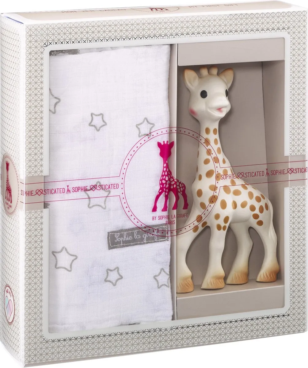 Sophie de Giraf Sophiesticated Cadeauset - Baby Speelgoed - 4-delig