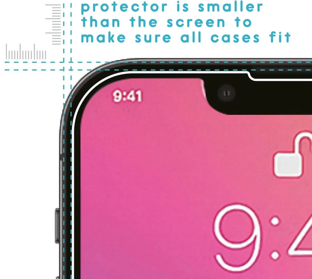 Imoshion Screenprotector iPhone 13/14 Pro - Gehard Glas