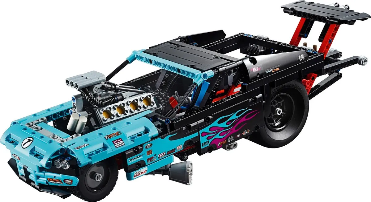 LEGO Technic Dragracer 42050 - 647 Stukken