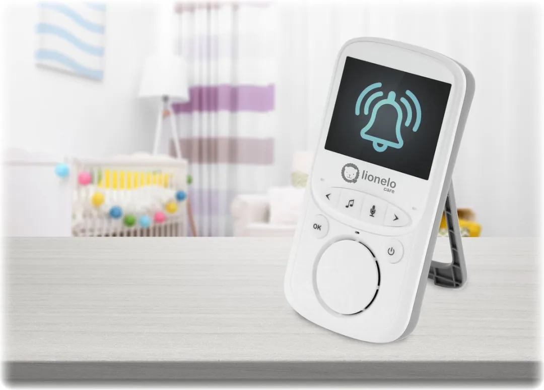 Lionelo Premium Babyfoon 5.1 - 2 Camera's - Bereik 300m - Beige/Wit