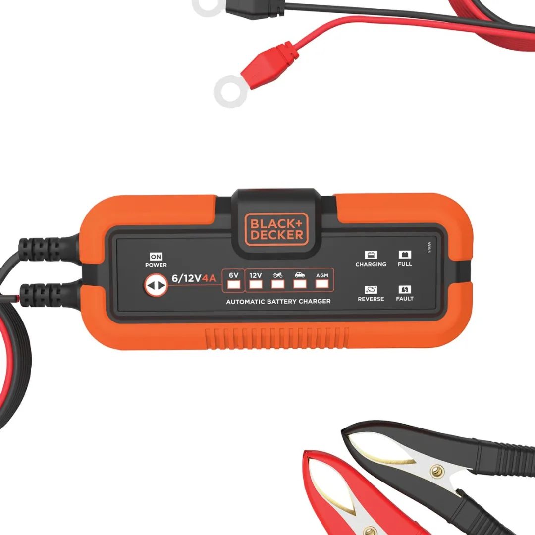 BLACK+DECKER Acculader 6V/12V 4A