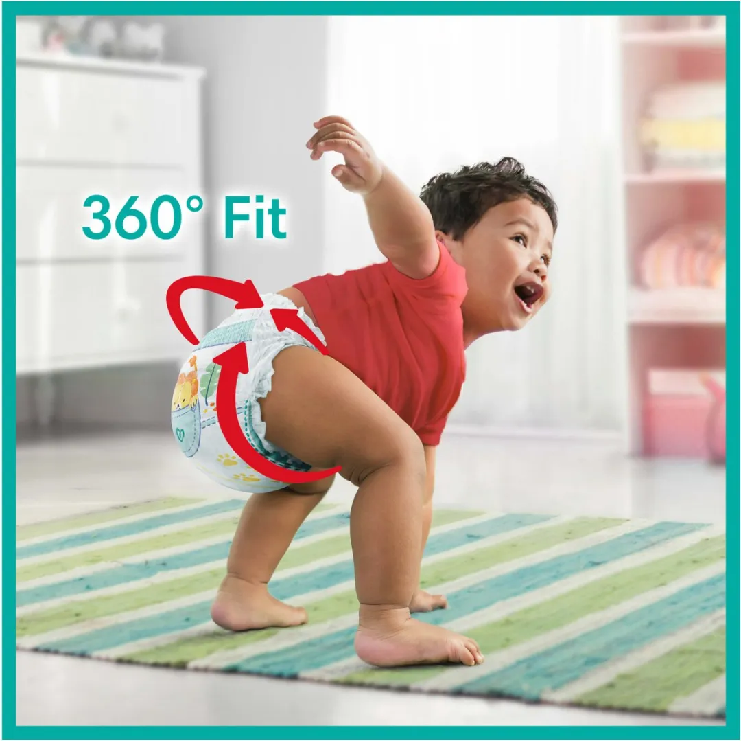 Pampers Broek Baby Dry Maat 4 Maxi - 62 Stuks