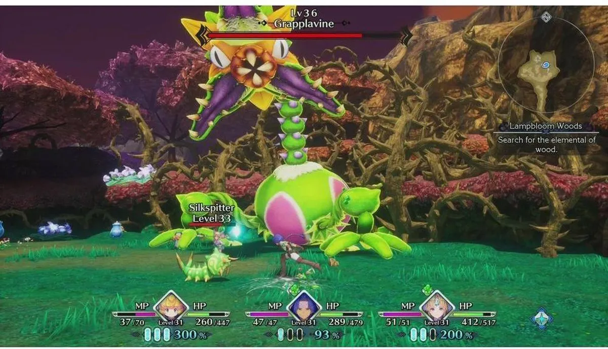 Square Enix Trials of Mana - 2 Spelers Offline