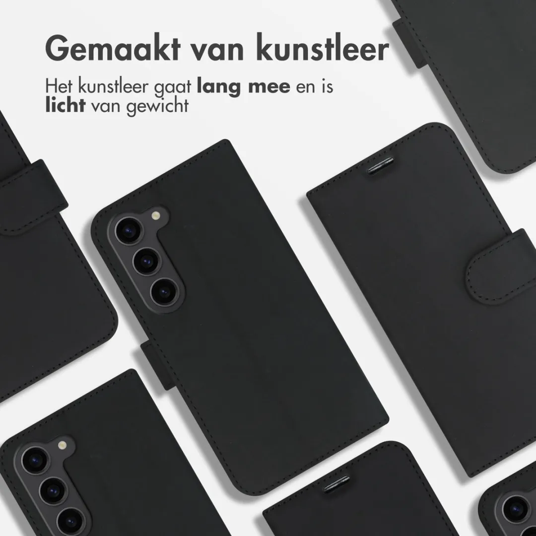 Accezz Hoesje Samsung Galaxy S23 Wallet Softcase - Zwart
