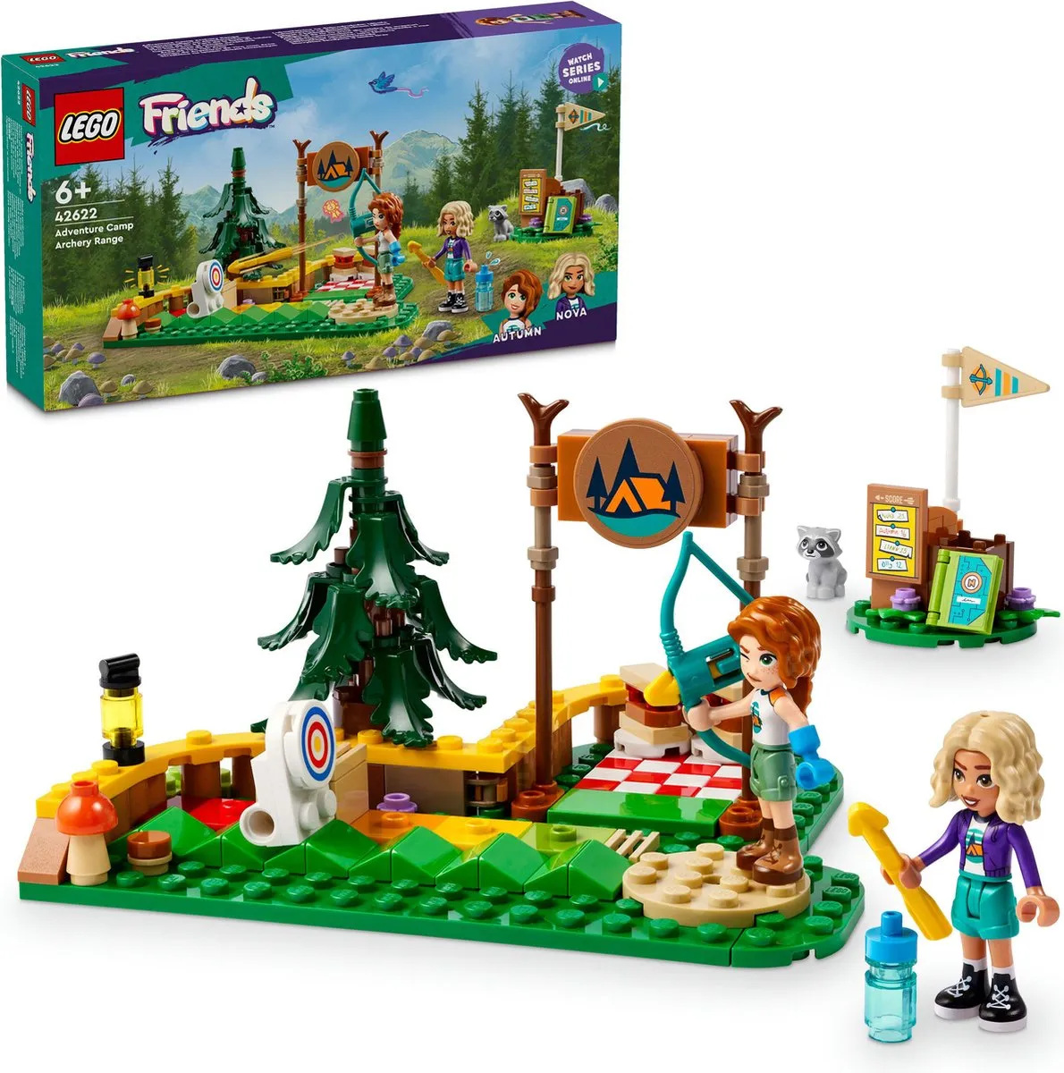 LEGO Friends Avonturenkamp Boogschietbaan 42622 - 157 Stukken