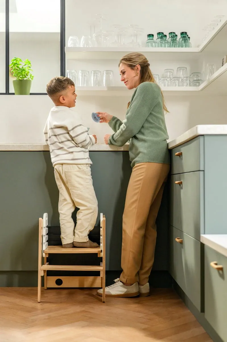 Maxi-Cosi Toucan 3-in-1 Leertoren - Natural Wood