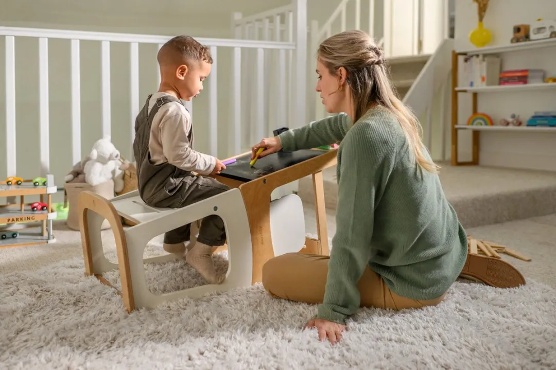Maxi-Cosi Toucan 3-in-1 Leertoren - Natural Wood