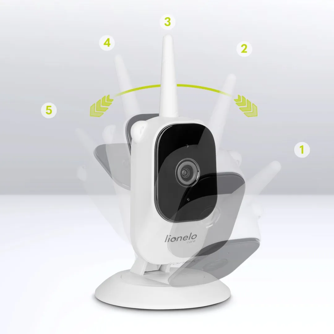 Lionelo Care Babyline 3.2 Camera - 1920x1080 - Tweewegcommunicatie