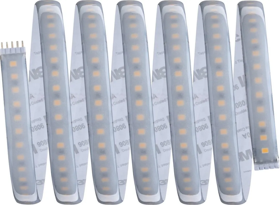 Paulmann LED-stripuitbreiding 24V 2,5m Warmwit - Zilver