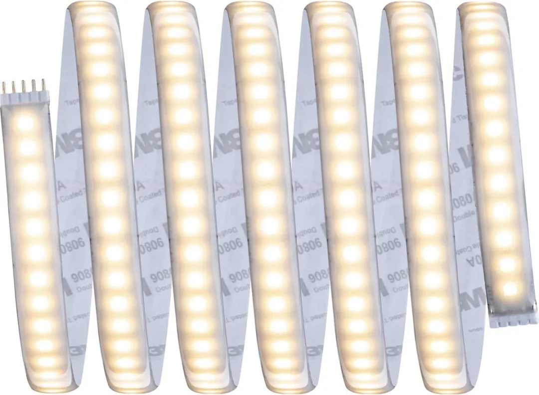 Paulmann LED-stripuitbreiding 24V 2,5m Warmwit - Zilver