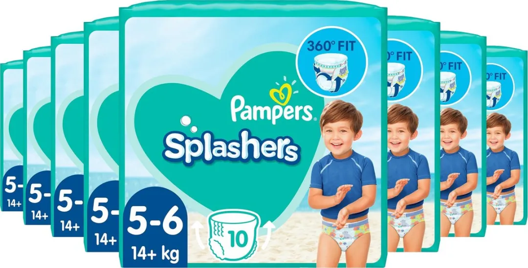 Pampers Splashers Maat 5-6 Zwemluiers