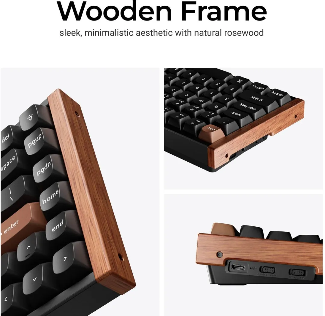 Keychron K2 HE K2H-F1 Toetsenbord - Nebula Switch - Zwart