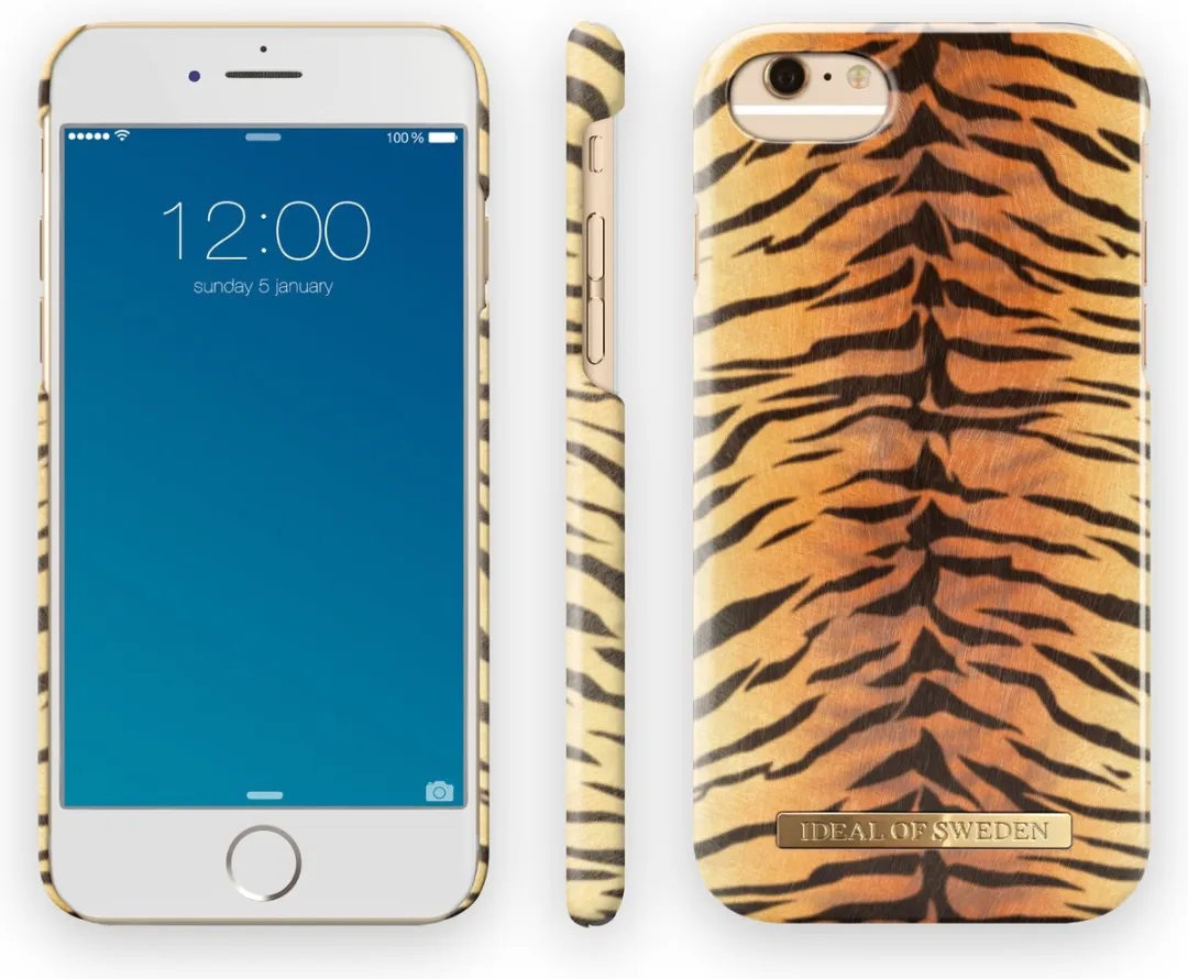 iDeal of Sweden Fashion Case iPhone 8/7/6/6s/SE - Sunset Tiger - Oranje