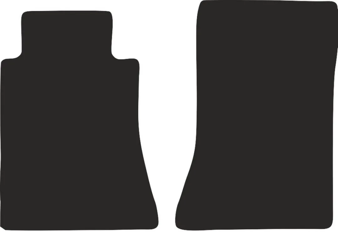 Mercedes E W124 Polyamide Voering - 2 Stuks Zwart