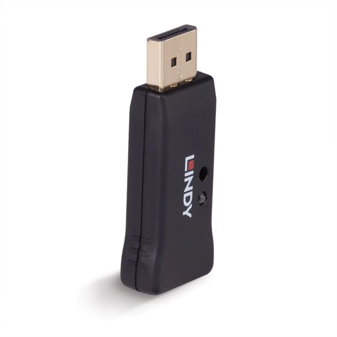 Lindy DisplayPort 1.4 EDID Emulator - Zwart
