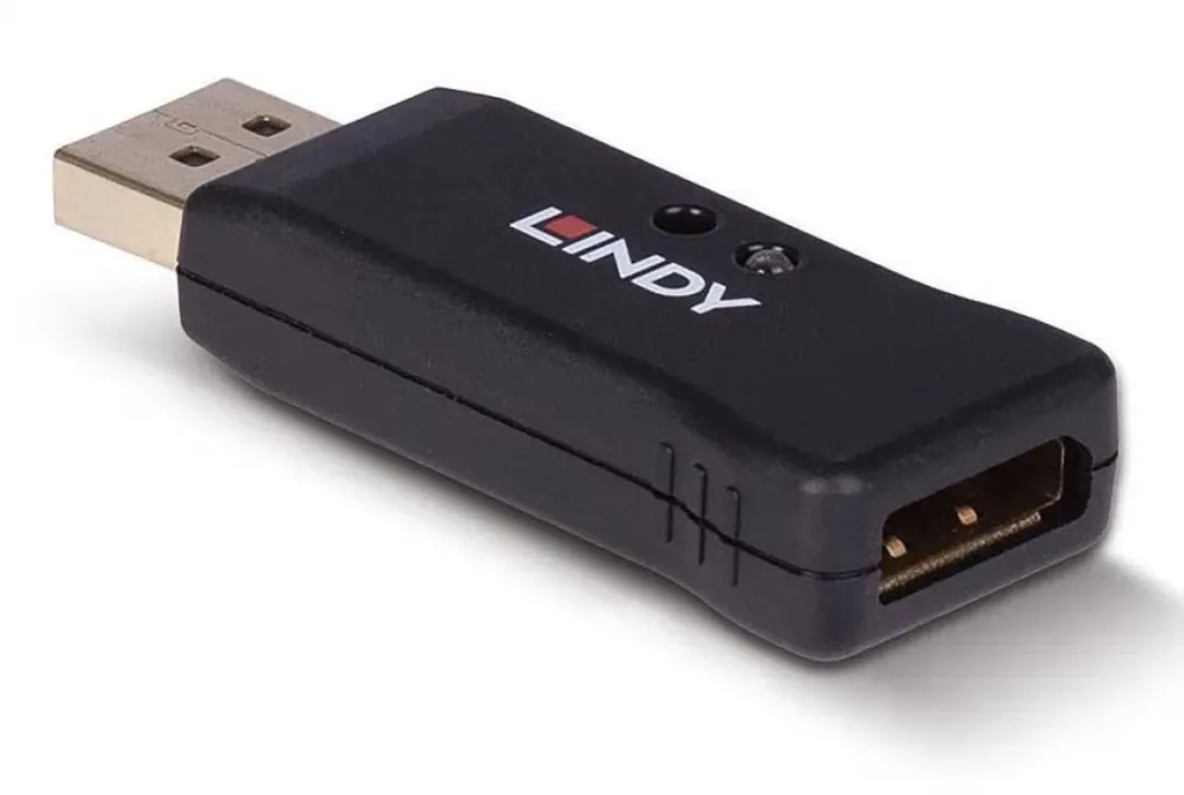 Lindy DisplayPort 1.4 EDID Emulator - Zwart