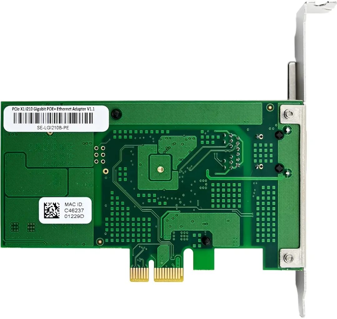 InLine Gigabit Netwerkkaart 51125O - PCIe x1 - PoE+