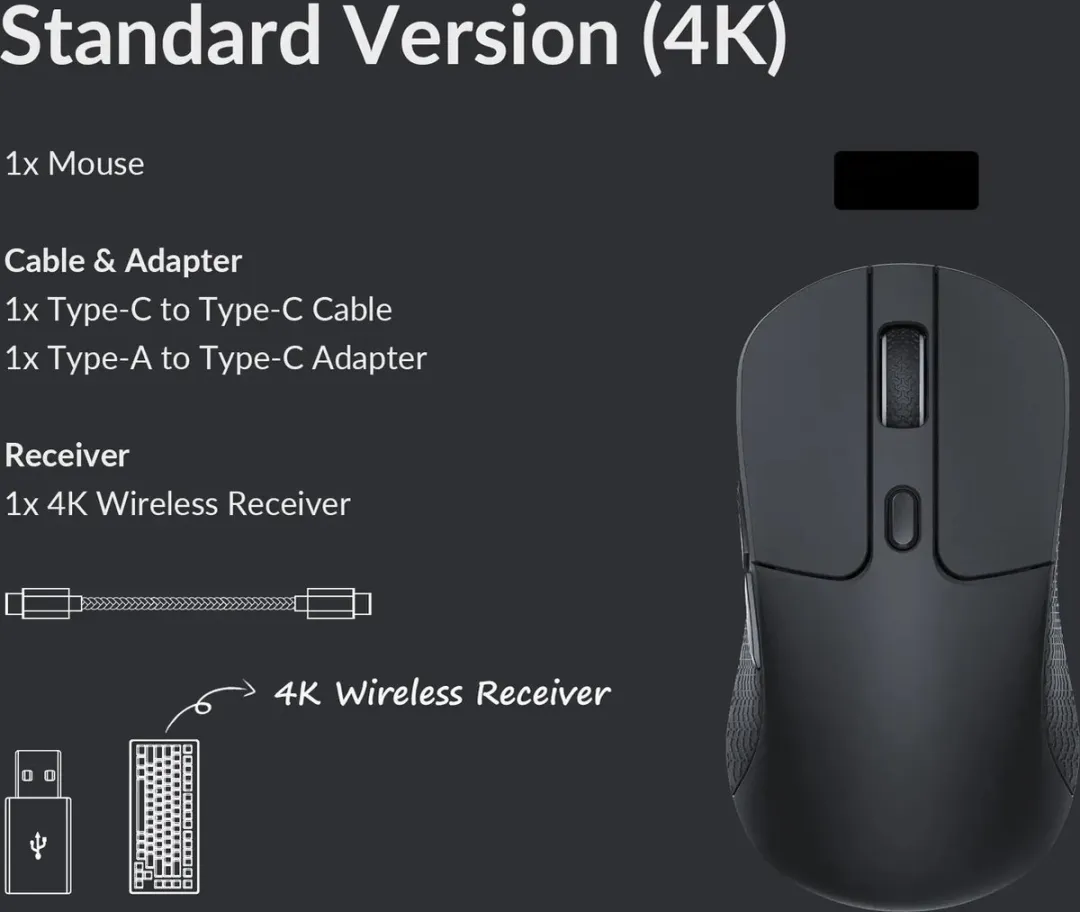 Keychron - M3-A4 - Computermuis