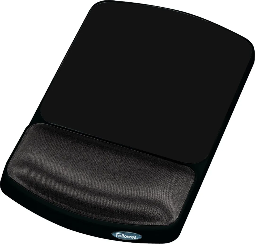 Fellowes Premium Gel Muismat met Polssteun - Grijs - 9374001