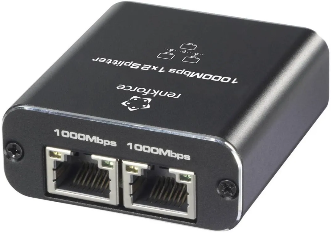 Renkforce RF-6739678 Netwerk Switch - 1 Gbps - Zwart