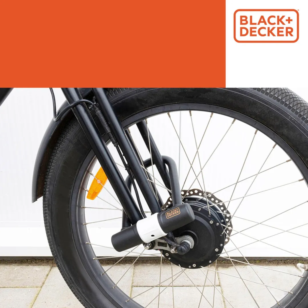 BLACK+DECKER Beugelslot 14x25cm - 3 Sleutels