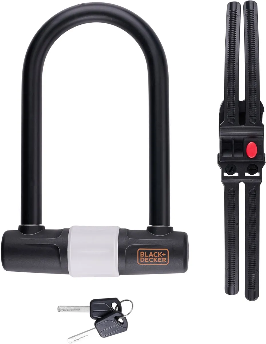 BLACK+DECKER Beugelslot 14x25cm - 3 Sleutels