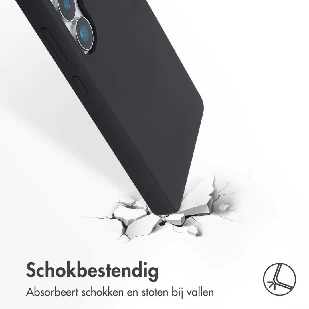 Accezz Hoesje Samsung Galaxy S25 Ultra - Zwart