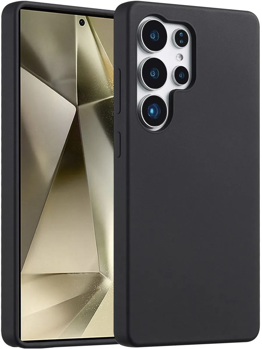 Accezz Hoesje Samsung Galaxy S25 Ultra - Zwart