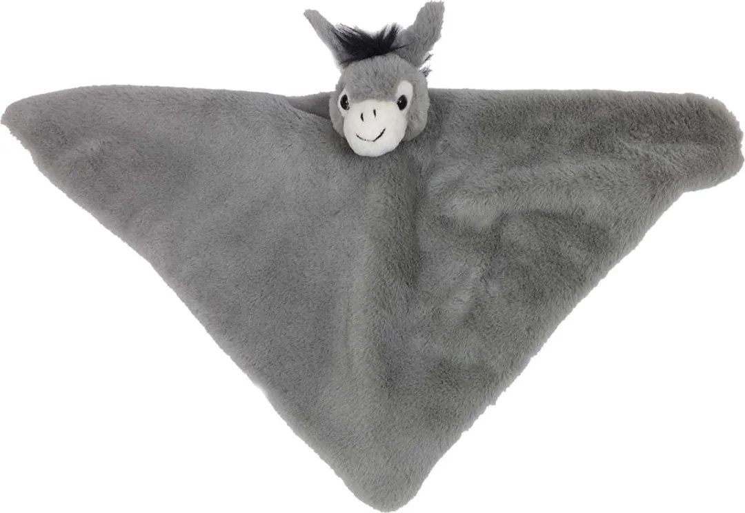 PIA Soft Toys Ezel Knuffeldoekje Grijs 45cm