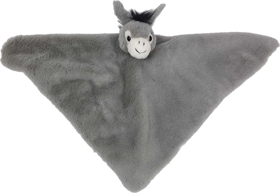 PIA Soft Toys Ezel Knuffeldoekje Grijs 45cm
