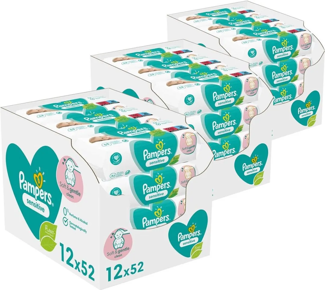 Pampers Sensitive Billendoekjes 36x52