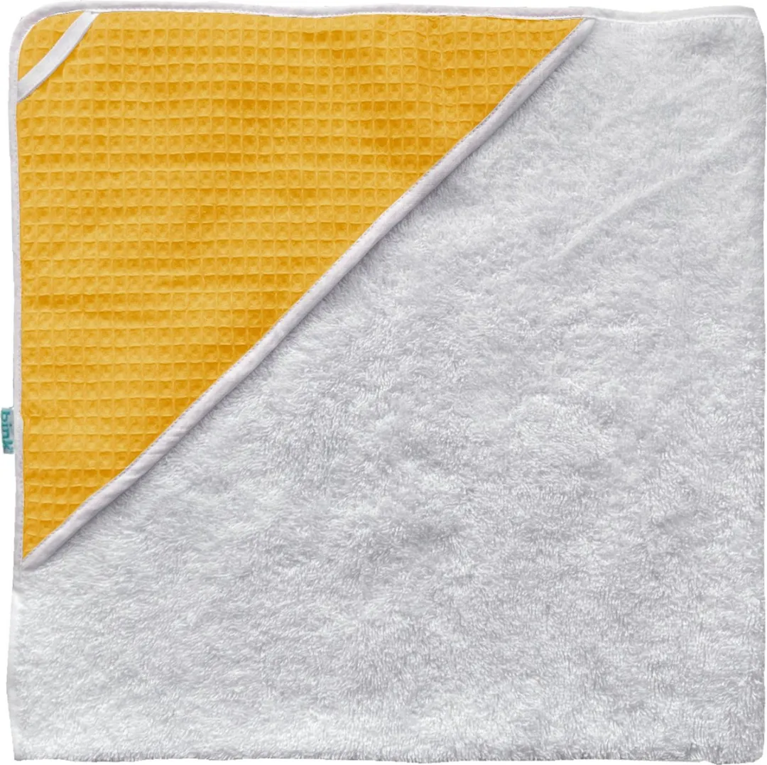 BINK Bedding Badcape Wafel Oker 75x75