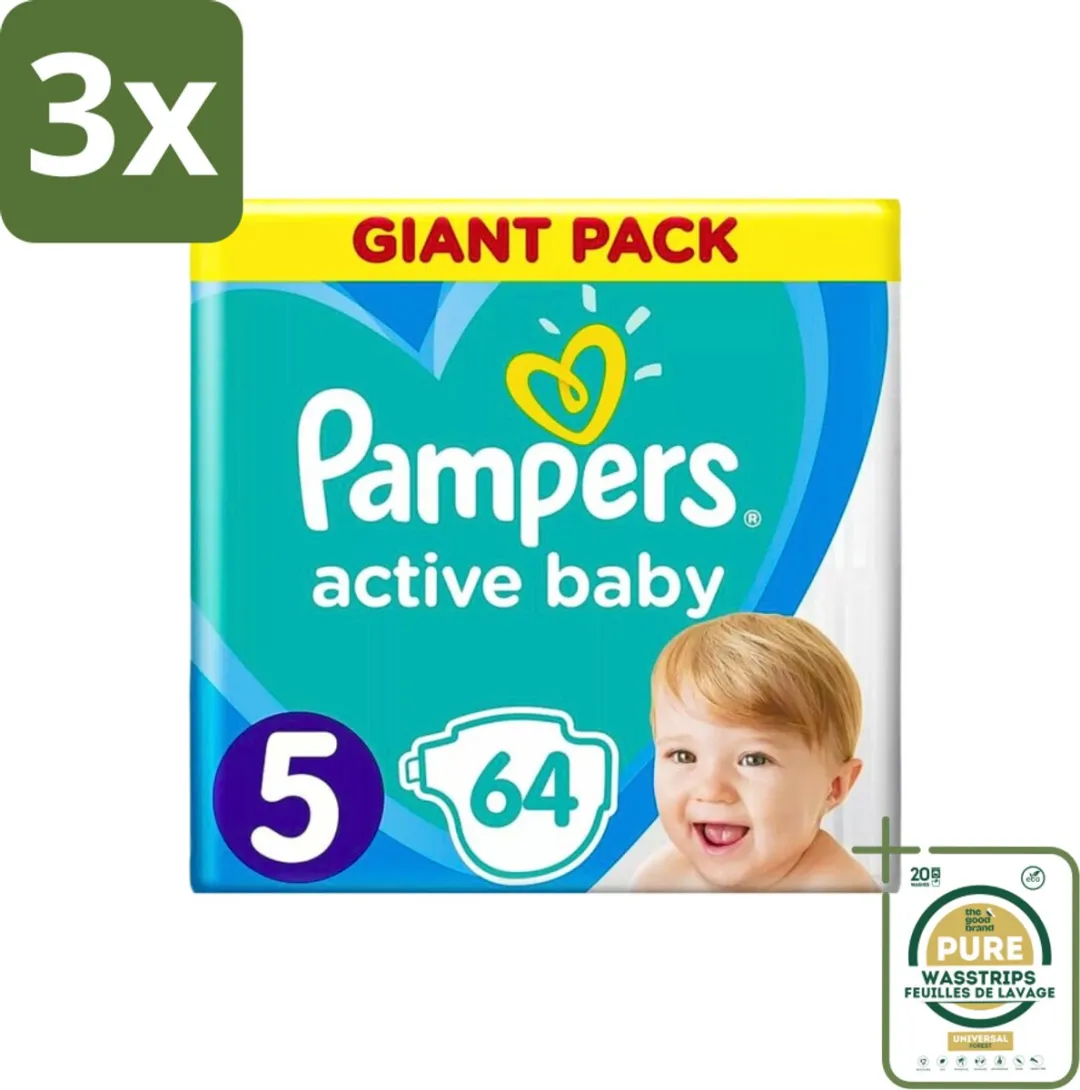 Pampers Active Baby Luiers Maat 5
