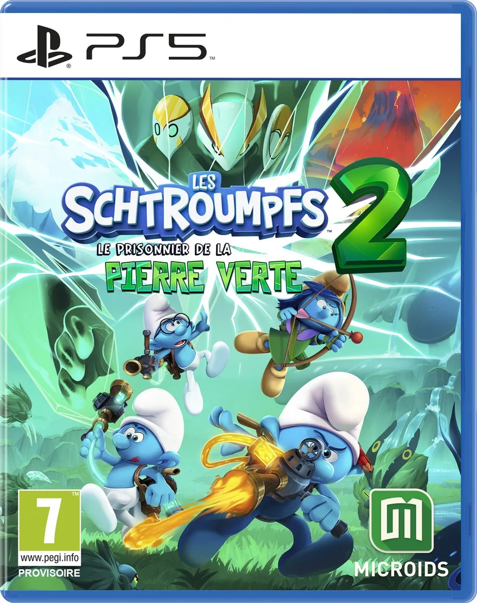 Mindscape Les Schtroumpfs 2 - Le Prisonnier de la Pierre Verte - afbeelding 2 van 6