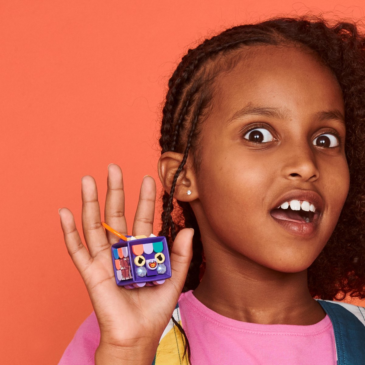 LEGO DOTS Tassenhanger Draak - 41939