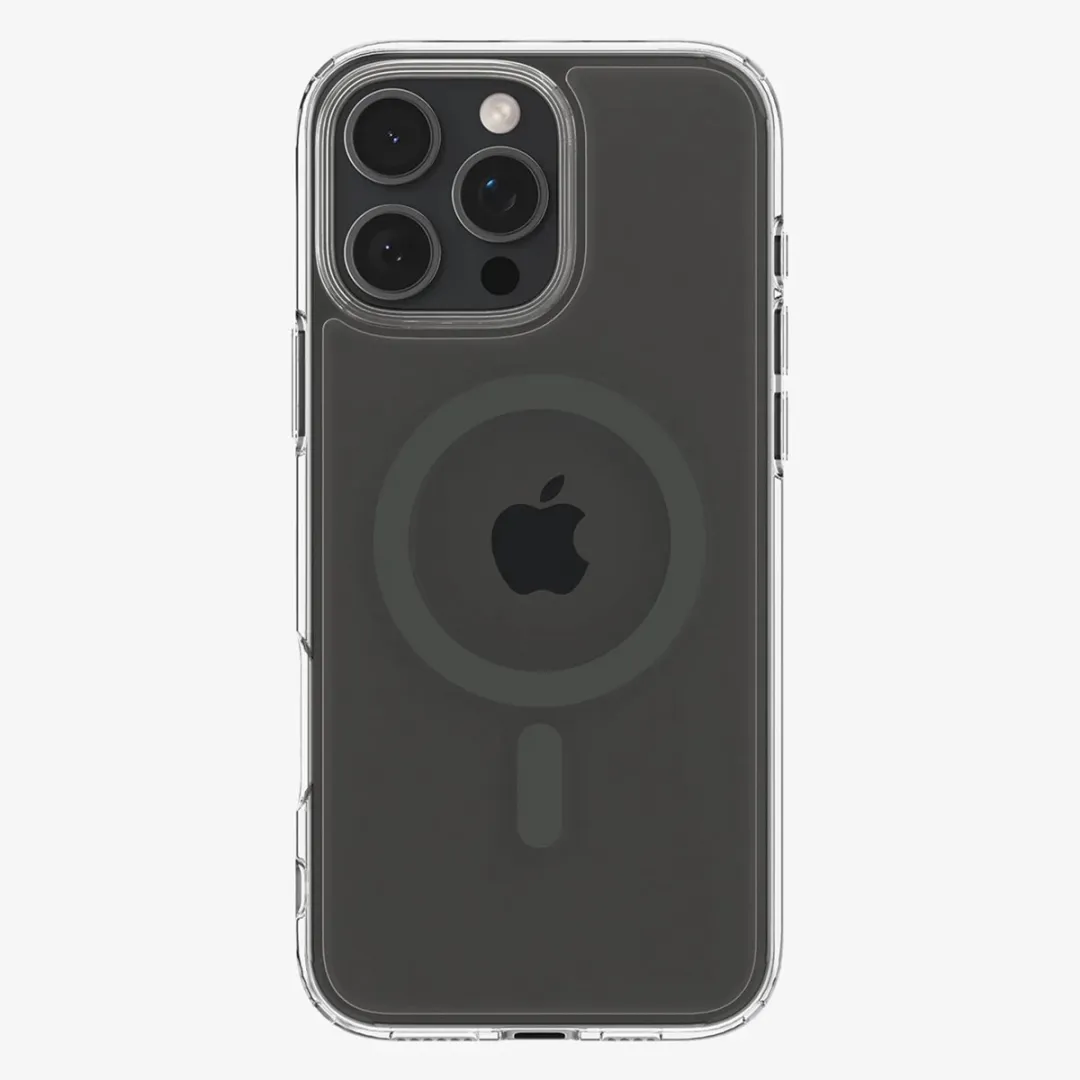 Spigen Ultra Hybrid MagFit ACS07999 Hoesje - iPhone 16 Pro Max - Grijs