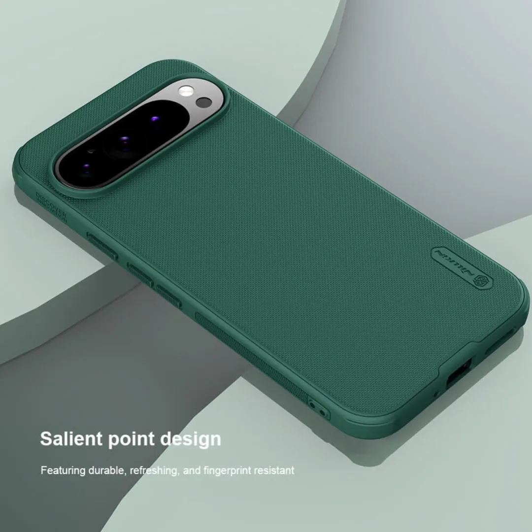 Nillkin Frosted Shield Hoesje Google Pixel 9 Pro XL - MagSafe Groen