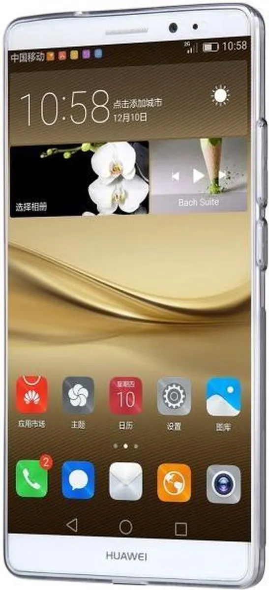 Nillkin Nature TPU Hoes Huawei Mate 8 - Transparant Grijs - afbeelding 3 van 6